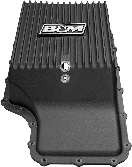 HI-TEK DEEP TRANSMISSION PAN,11-21 F250,6R140,BLACK