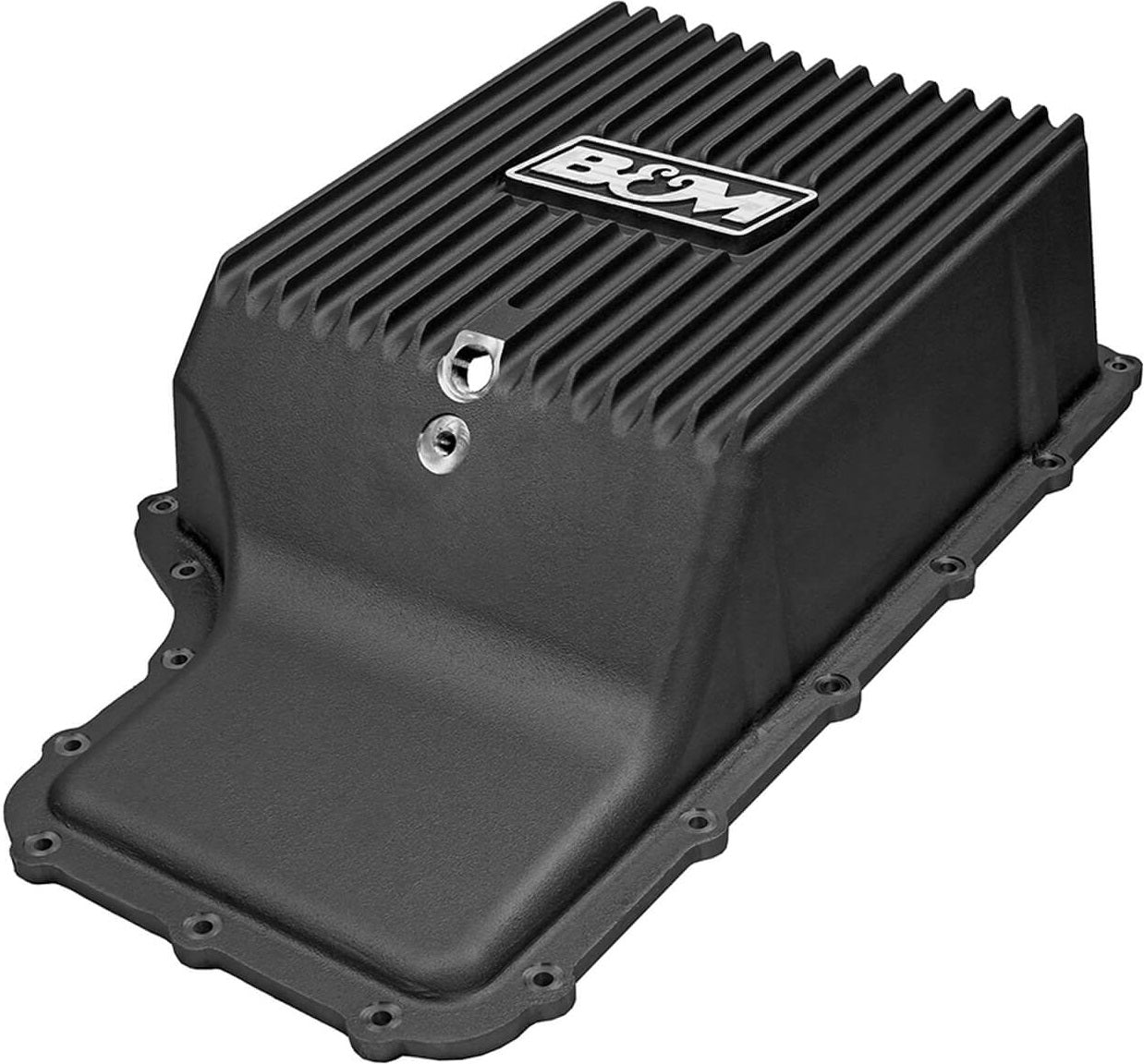 HI-TEK DEEP TRANSMISSION PAN,11-21 F250,6R140,BLACK