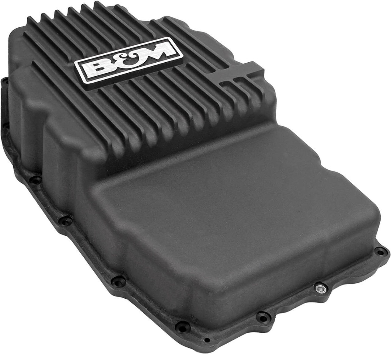 HI-TEK DEEP TRANSMISSION PAN,19-UP GM,8L90E,BLACK