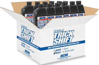 TRICK SHIFT,TRANSMISSION FLUID,12 QTS