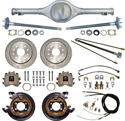 67-70 MUSTANG REAR END & BRAKES,11" DISC