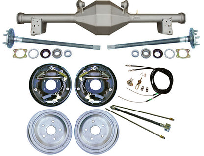 79-93 MUSTANG 5L REAR END/BRAKES,10"DRUM