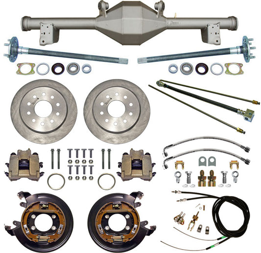 79-93 MUSTANG 5L REAR END/BRAKES,11"DISC