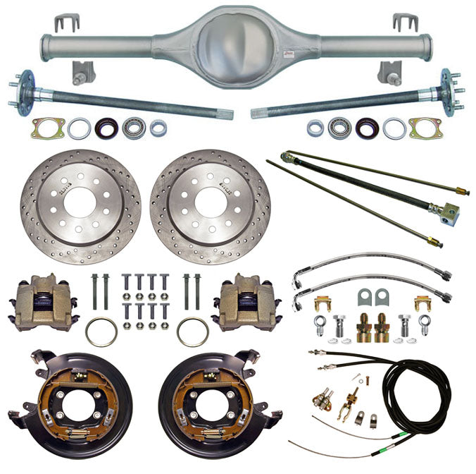 84-01 JEEP CHEROKEE REAR&BRAKES,11" DRILLED