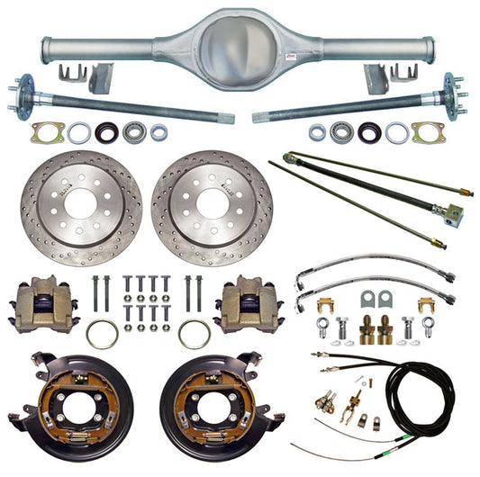 87-95 JEEP WRANGLER REAR END & BRAKES,11" DRILLED