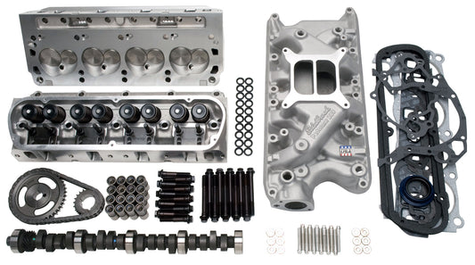 EDELBROCK TOP END KIT,E-STREET 321 HP,UP TO 1981 SB FORD 289-302