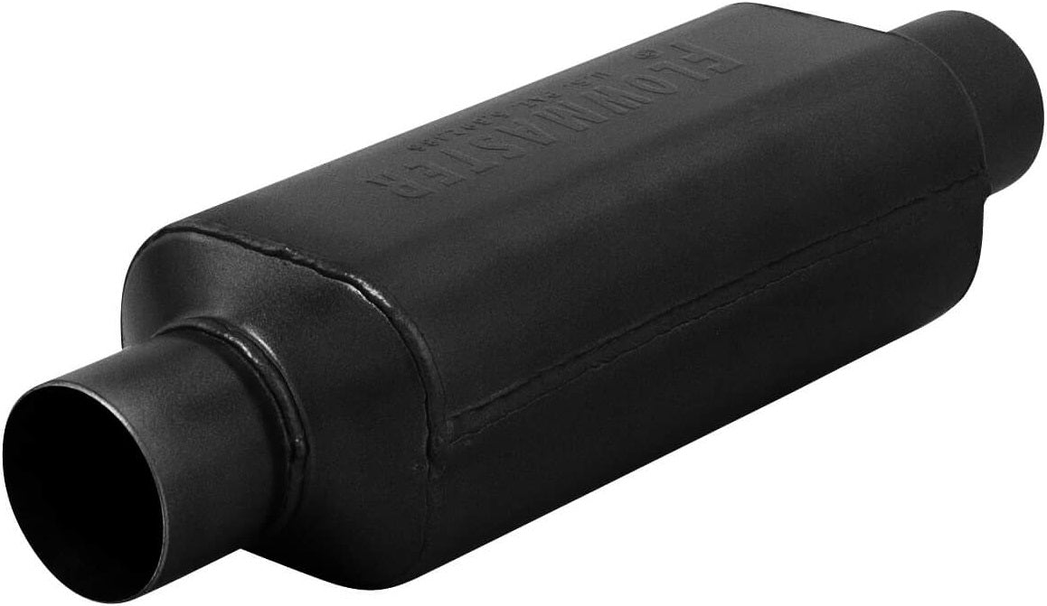 SUPER HP-2 MUFFLER,2.25" IN/OUT,12",409S