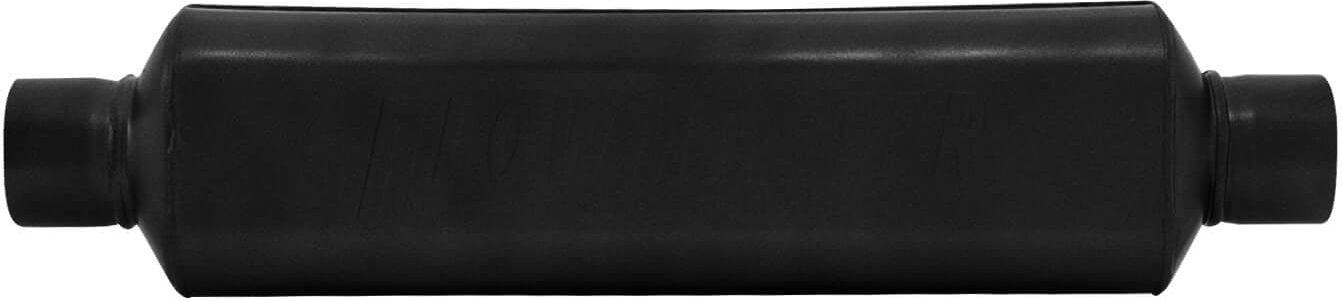 SUPER HP-2 MUFFLER,2.50" IN/OUT,18",409S