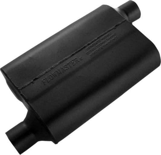 MUFFLER,40 SERIES,2.25",OFF IN/2.25" OFF OUT