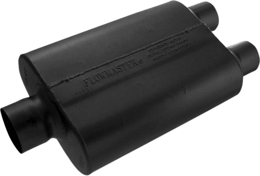 MUFFLER,40 SERIES,3",CEN IN/2.5" DUAL OUT
