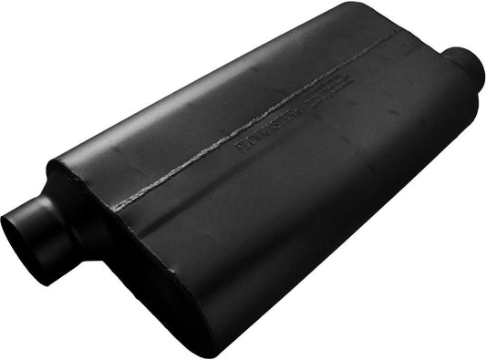 50 SERIES BB MUFFLER,3.5 OFFSET IN/OUT
