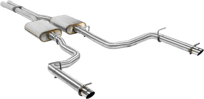 CAT-BACK EXHAUST,11-14 CHARGER R/T,300C,DUAL OUT REAR