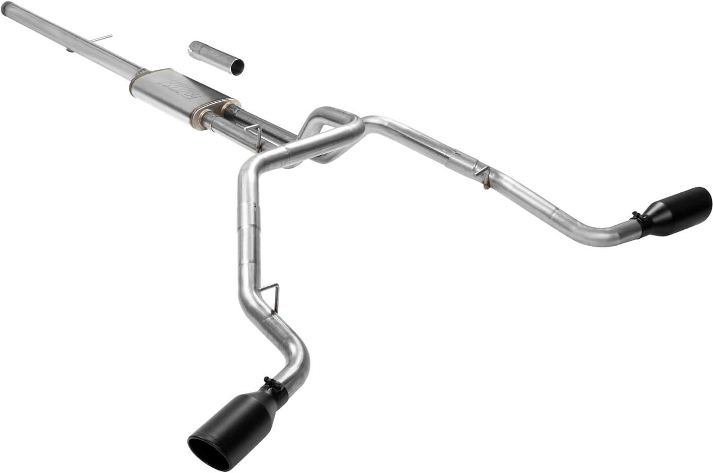 CAT-BACK EXHAUST,19-20 GM 1500 CREW,DOS