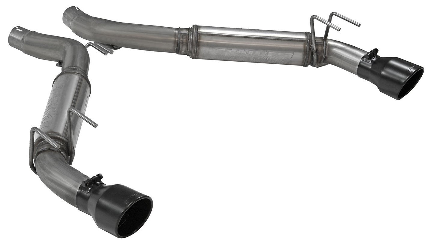 FLOWFX AXLE-BACK EXHAUST,DUAL OUT REAR,10-15 CAMARO,6.2L