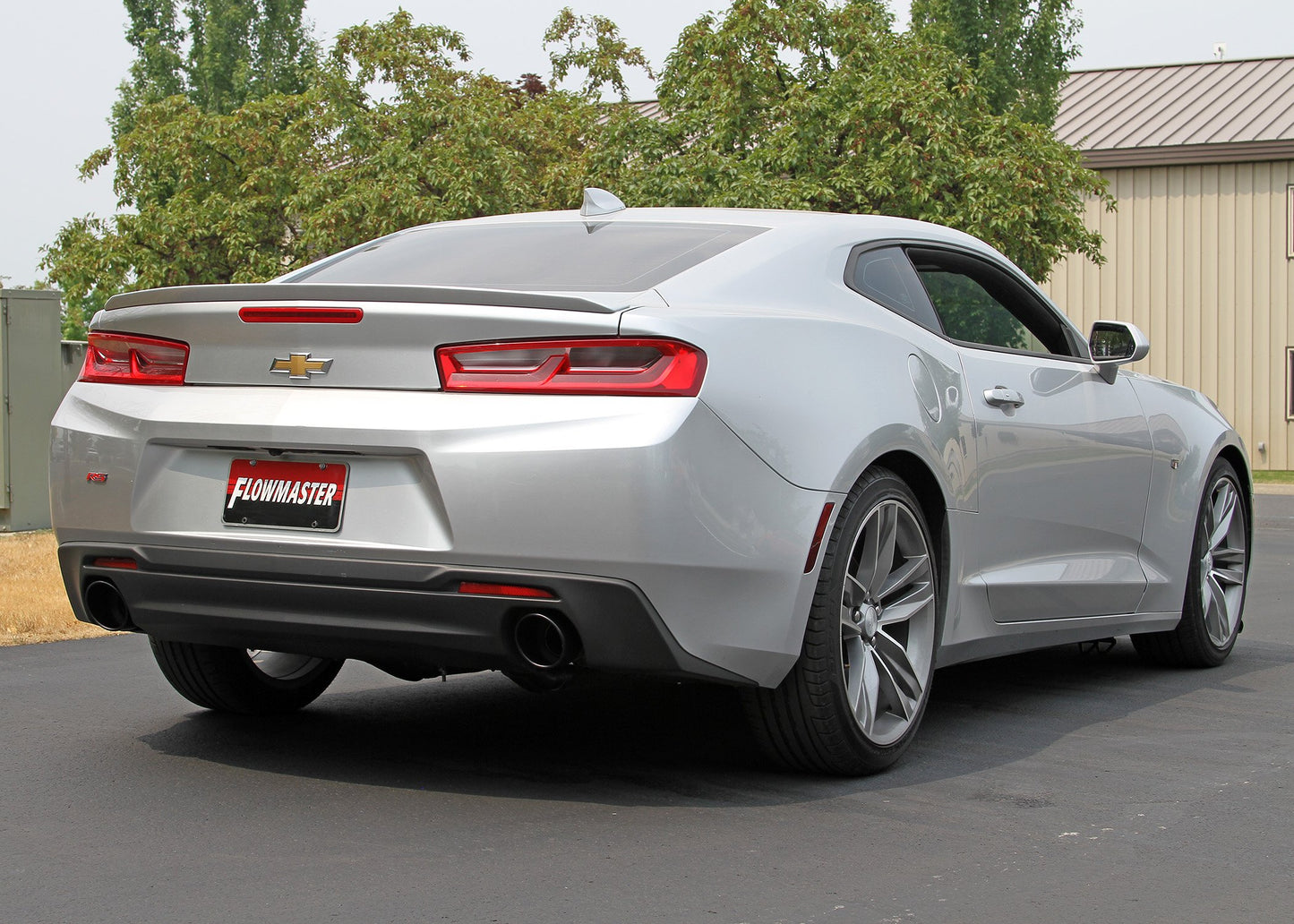 FLOWFX AXLE-BACK EXHAUST,DUAL OUT REAR,16-22 CAMARO,3.6L