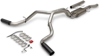 FLOWFX CAT-BACK EXHAUST,14-23 RAM 2500/3500 6.4L,DOS