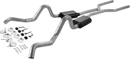 HEADER-BACK EXHAUST,64-67 A-BODY,V8,3,STAINLESS STEEL