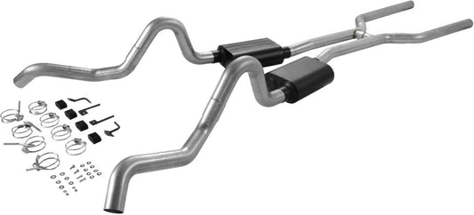 HEADER-BACK EXHAUST,64-67 A-BODY,V8,3,STAINLESS STEEL
