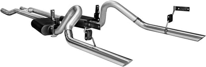 HEADER-BACK EXHAUST,64-66 MUSTANG,V8,STAINLESS STEEL