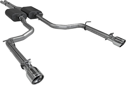 CAT-BACK EXHAUST,05-10 CHARGER RT,5.7,STAINLESS STEEL,DUAL OUT REAR