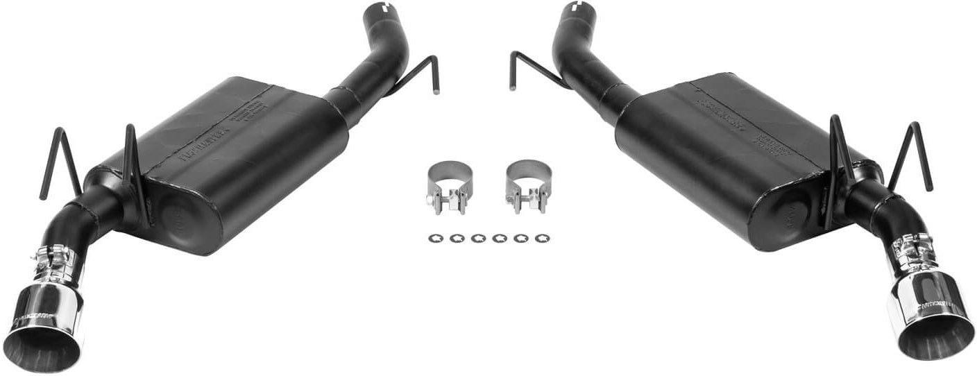 AXLE-BACK EXHAUST,10-15 CAMARO,3.6,STAINLESS STEEL