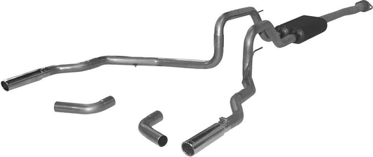 CAT-BACK EXHAUST,11-14 F150 ECO,3.5,STAINLESS STEEL,DOR/S