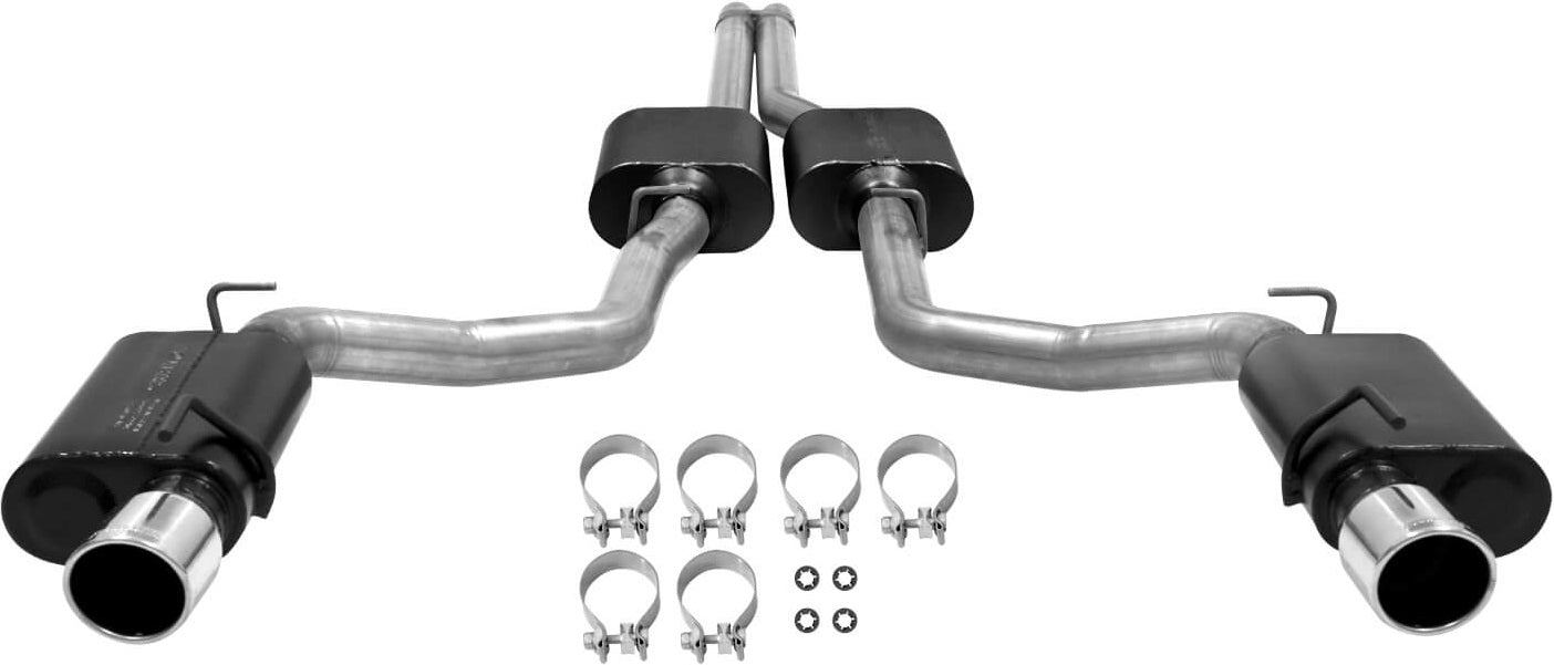 CAT-BACK EXHAUST,12-14 CHARGER SRT8,6.4,STAINLESS STEEL