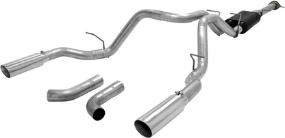 CAT-BACK EXHAUST,11-19 GM 2500HD,STAINLESS STEEL,DOR/S