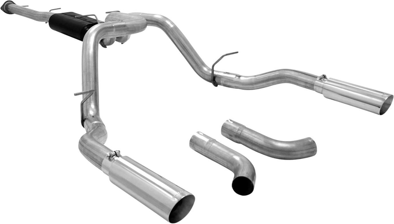 CAT-BACK EXHAUST,11-19 GM 2500HD,STAINLESS STEEL,DOR/S