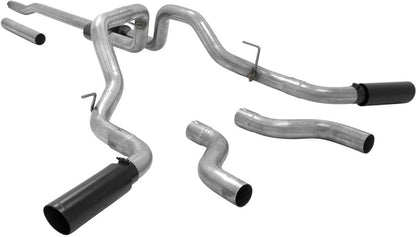 CAT-BACK EXHAUST,OUTLAW,04-08 F150,SS,DOR/S