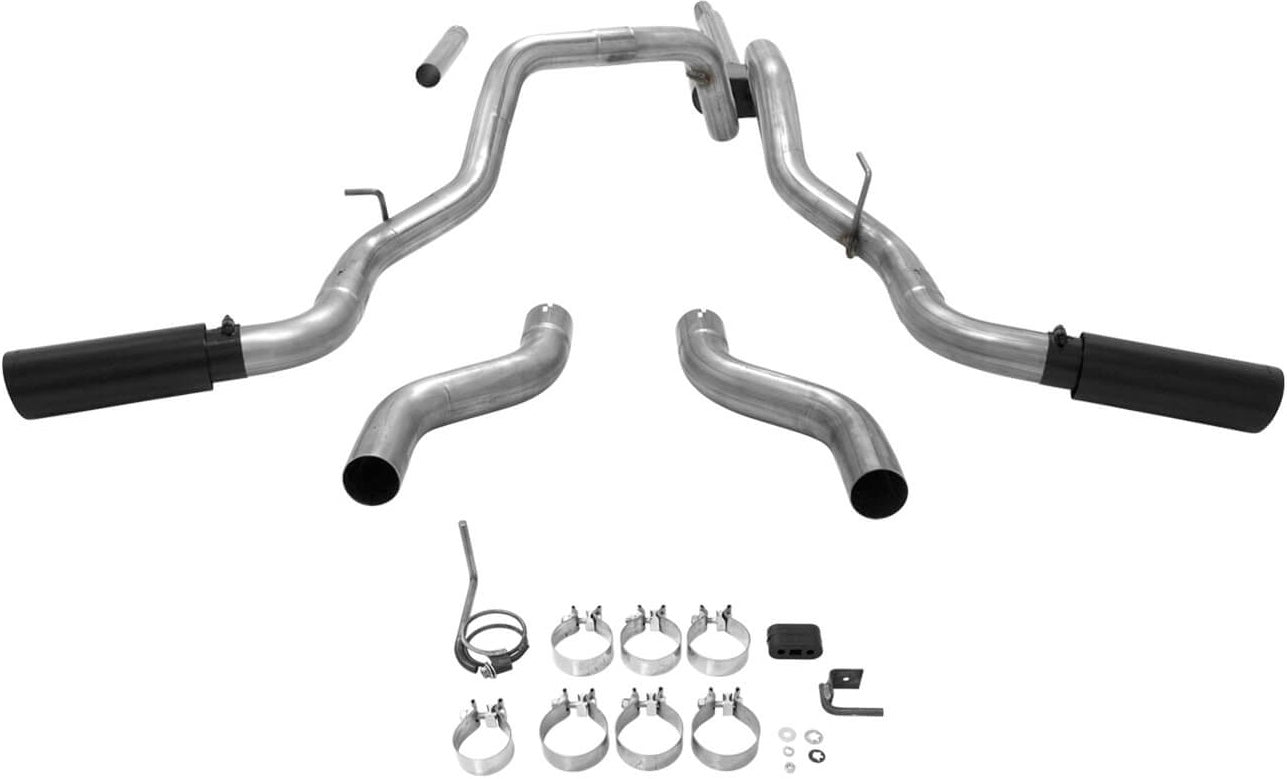 CAT-BACK EXHAUST,OUTLAW,04-08 F150,SS,DOR/S