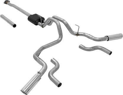 CAT-BACK EXHAUST,AMERICAN THUNDER,15-20 F150,SS,DOR/S