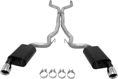 CAT-BACK EXHAUST,AMERICAN THUNDER,15-17 MUSTANG GT,5.0,SS