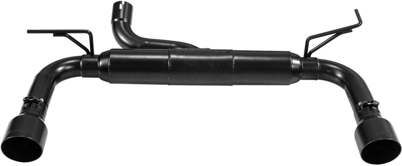 AXLE-BACK EXHAUST,OUTLAW,12-18 JEEP JK,SS,DUAL OUT REAR