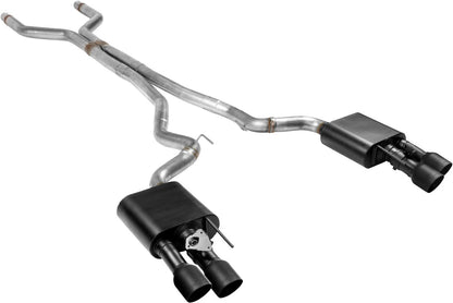 CAT-BACK EXHAUST,OUTLAW,18-20 MUSTANG GT,SS,W/VAL