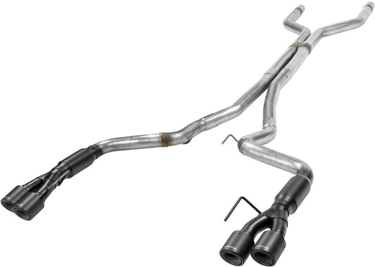 CAT-BACK EXHAUST,OUTLAW,18-20 MUSTANG GT,SS,NO VAL