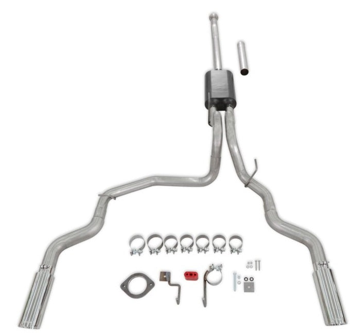 FORCE II CAT-BACK EXHAUST,21-23 F-150 2.7,3.5,5.0L,DOR