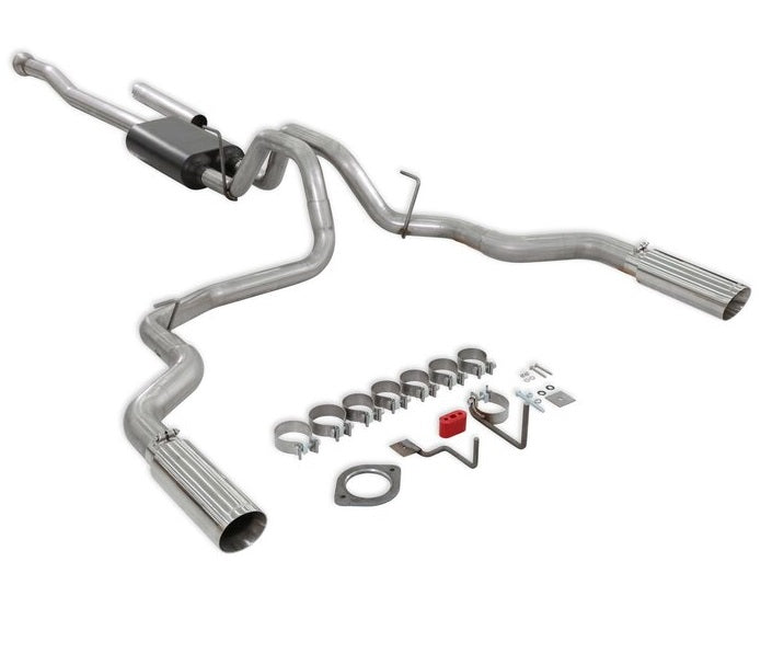 FORCE II CAT-BACK EXHAUST,21-23 F-150 2.7,3.5,5.0L,DOR