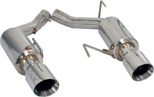 AXLE-BACK EXHAUST,2.5",05-10 MUSTANG GT,POLISHED
