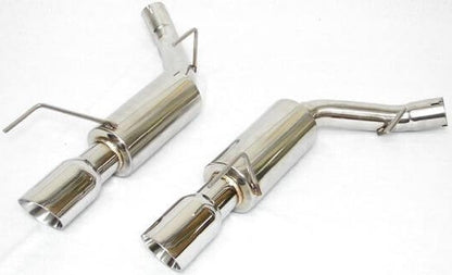 AXLE-BACK EXHAUST,2.5",05-10 MUSTANG GT,POLISHED