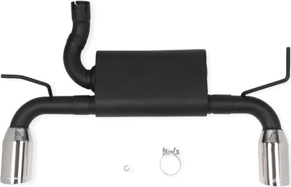 AXLE-BACK EXHAUST,07-17 JEEP JK,3.6/3.8