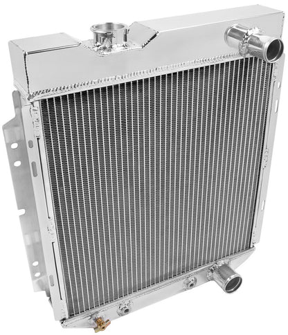 RADIATOR,ALUM,4 ROW,62-66 MUSTANG,V-8