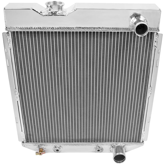 RADIATOR,ALUM,4 ROW,62-66 MUSTANG,V-8