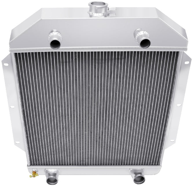 RADIATOR,ALUM,3 ROW,49-53 FORD,FLAT HEAD