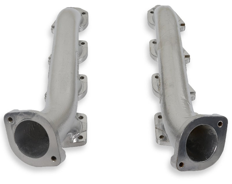 EXHAUST MANIFOLDS,HEMI SWAP,2 1/2 OUTLET,SILVER CERAMIC COATING