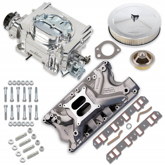 CARBURETOR & MANIFOLD KIT,625,FORD 351W,HOLLEY STREET DEMON