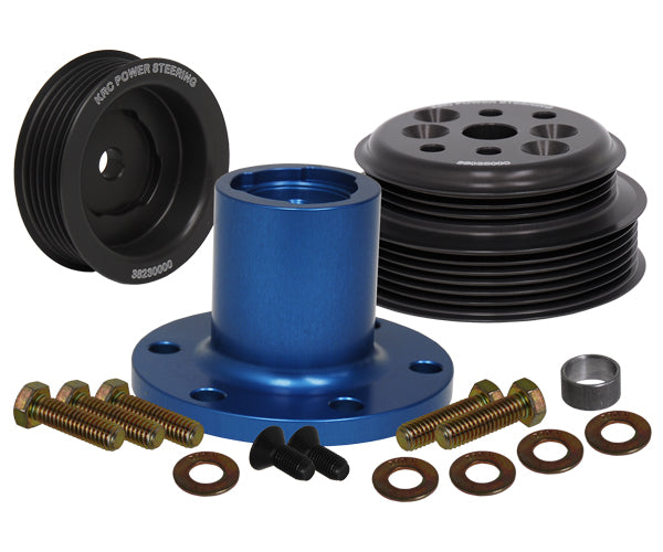 SERPENTINE PULLEY KIT,PRO,30%,SBF,3 BOLT