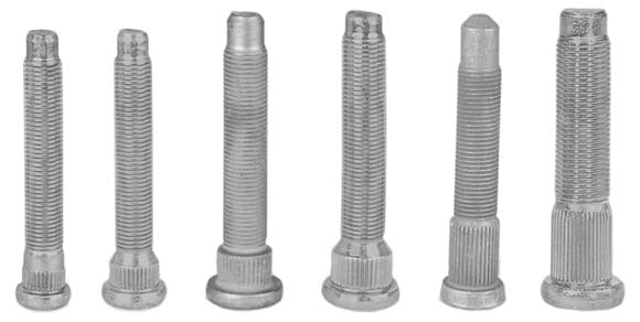 WHEEL STUDS 1/2-20 X 3" .615" KNURL