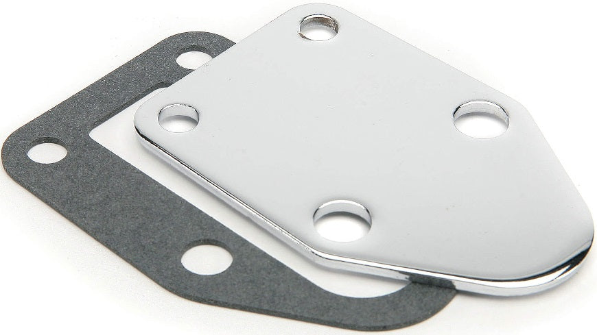 FUEL PUMP BLOCK OFF PLATE,SBC