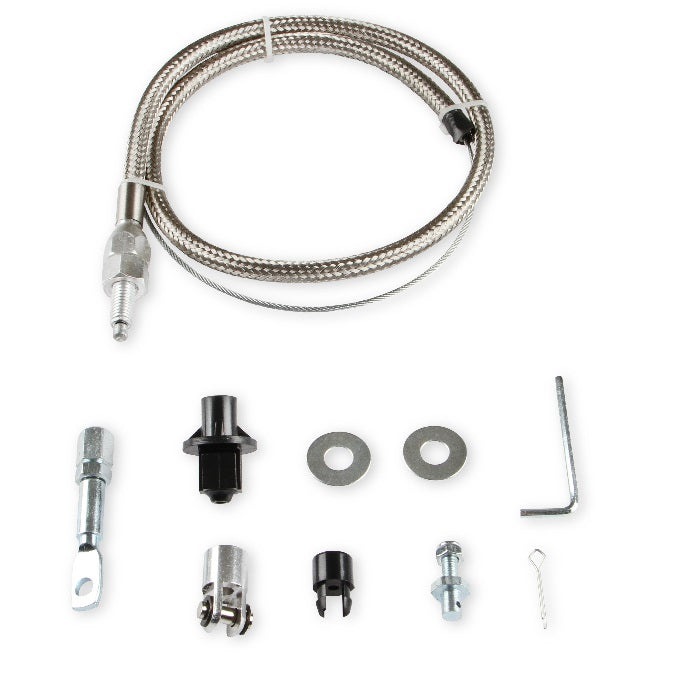 THROTTLE CABLE KIT,SS,36" MAX
